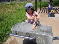 水遊び