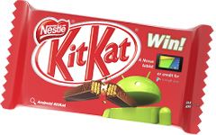 Under specific conditions KITKAT 4.4 has been known to be virtually weightless.