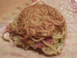 ラーメンバーガー