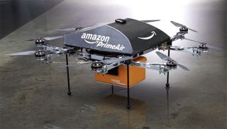 アマゾン、30分以下で届ける小型無人8翼ヘリPrime Air を公開。実用化は2015年以降