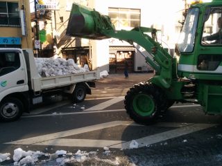 さいたまで除雪作業!!
