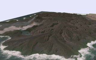 「地理院地図」に西之島付近の噴火活動関連情報を掲載しています