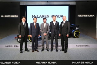 Honda F1記者会見 McLaren‐Honda 2015