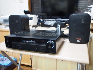 ネットワークAVレシーバー NR-365とJBL CONTROL1 Xtreme