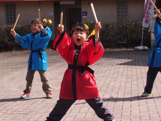 ソーラン節を踊ります