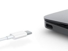 新しいMacBookのUSB Type-Cコネクタ