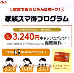 家族スマ得プログラム