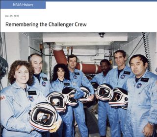 Remembering the Challenger Crew