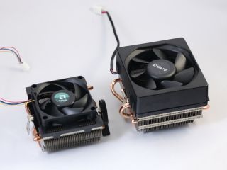 左が従来型、右がAMD WRAITH COOLER