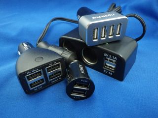 各種USB Car Charger