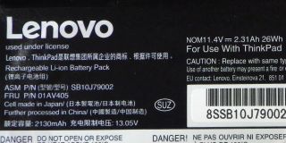 ASM P/N SB10J79002,FRU P/N 01AV405
