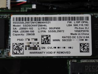 INTEL SSDSCKKF256H6L