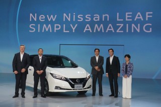 日産、「プロパイロット」「プロパイロット パーキング」「e-Pedal」を導入した新型EV「リーフ」発表会