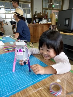 お絵かきロボットとあいかさん