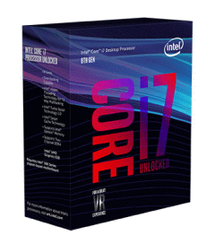 Core i7-8700Kパッケージデザイン