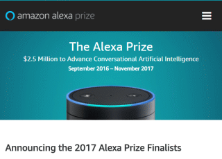 Announcing the 2017 Alexa Prize Finalists