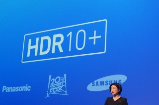 パナソニックのプレスカンファレンスで「HDR10+」を紹介
