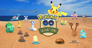 Pokémon GO Safari Zone in 鳥取砂丘