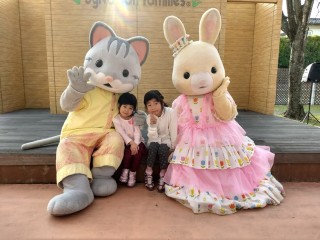 シルバニアファミリーショーのはなぞのウサギさんと