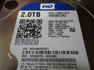 WD Blue WD20EZRZ