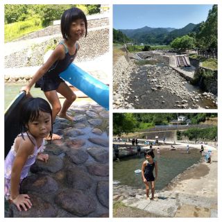 棚田親水公園にて