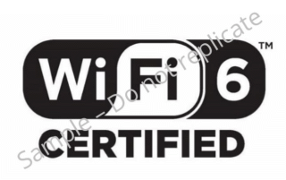 Wi-Fi CERTIFIED 6のロゴ