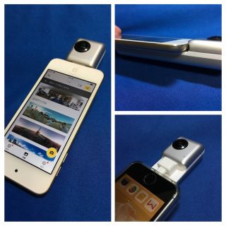 Insta360 NanoとiPhone SE