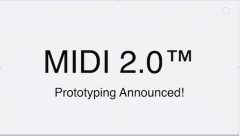 次世代MIDI「MIDI 2.0」発表