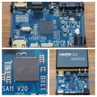 HDMI 2.0 Audio Extractor Support SPDIF+L/R