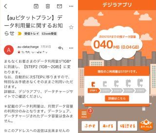 1GBまで残り40MB(0.04GB)