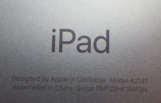 iPad Model A2197