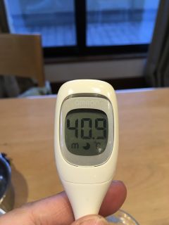 40.9℃とはね