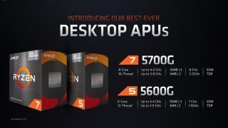 デスクトップ向けRyzen 5000シリーズAPU