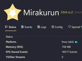 Mirakurun 3.9.0-rc.2