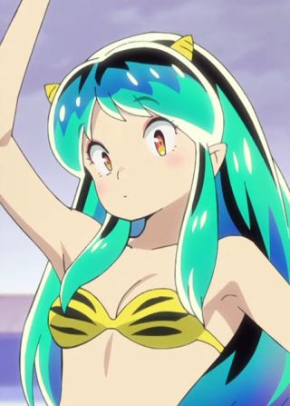 ラムちゃん登場シーンの懐かしいポーズ