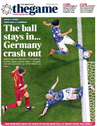 The ball stay in... Germany crash out