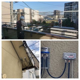 J:COM TV引き込み工事