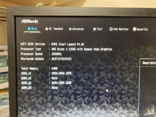B450 Steel LegendのBIOS