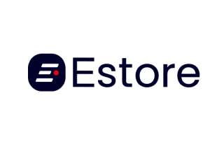 Eストアー、ロゴ